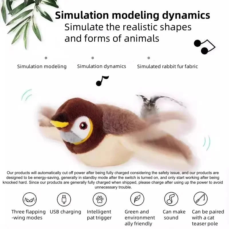 MEHCERH™ Bird Cat Toy