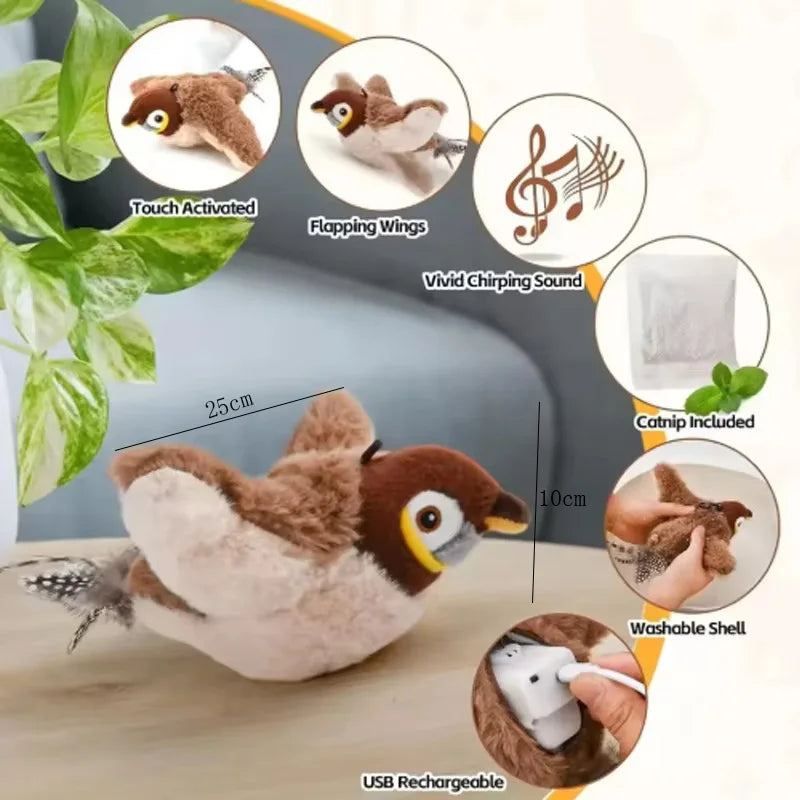 MEHCERH™ Bird Cat Toy
